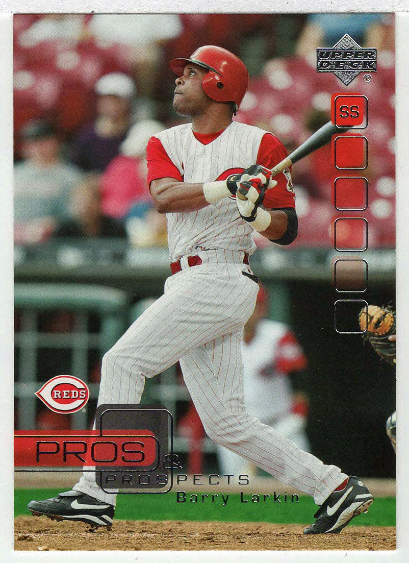Barry Larkin - Cincinnati Reds (MLB Baseball Card) 2005 Upper Deck Pros and Prospects # 54 Mint