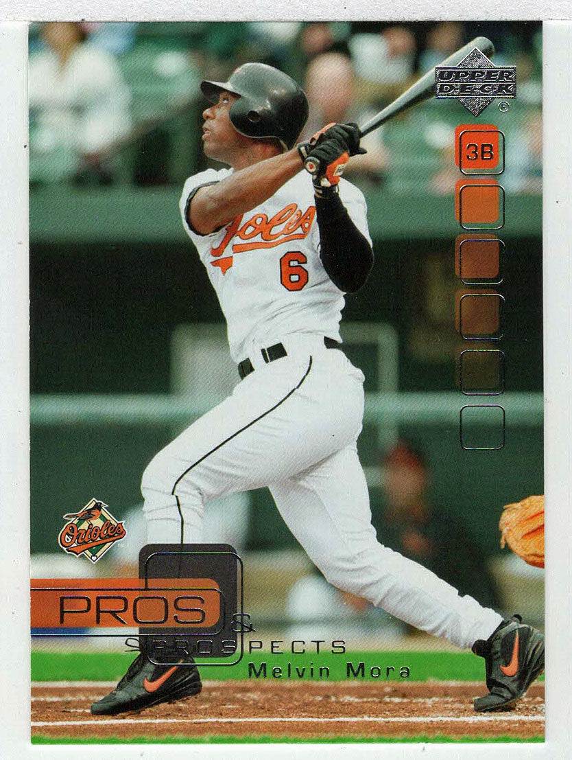 Melvin Mora - Baltimore Orioles (MLB Baseball Card) 2005 Upper Deck Pros and Prospects # 63 Mint