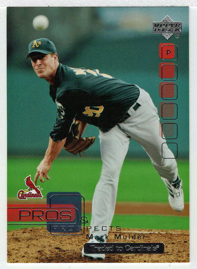 Mark Mulder - St. Louis Cardinals (MLB Baseball Card) 2005 Upper Deck Pros and Prospects # 65 Mint