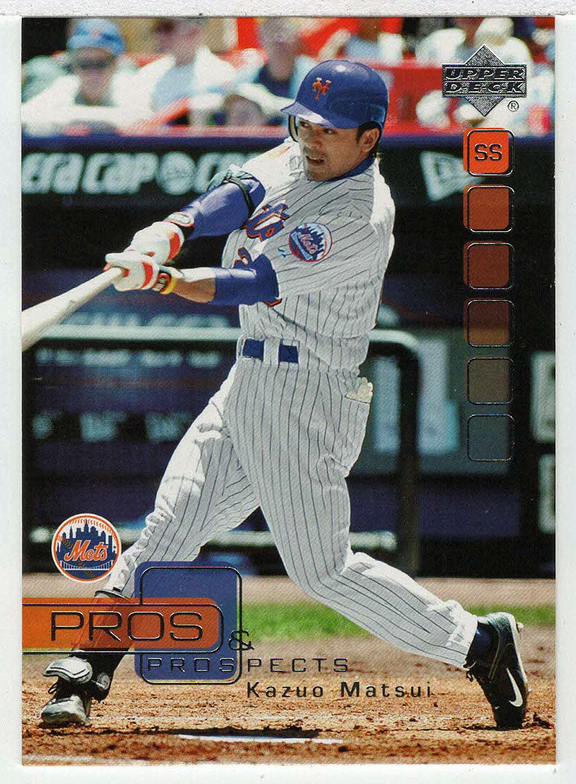 Kazuo Matsui - New York Mets (MLB Baseball Card) 2005 Upper Deck Pros and Prospects # 70 Mint