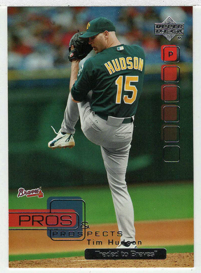 Tim Hudson - Atlanta Braves (MLB Baseball Card) 2005 Upper Deck Pros and Prospects # 85 Mint