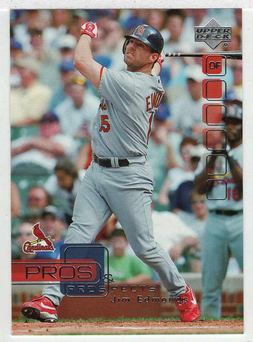 Jim Edmonds - St. Louis Cardinals (MLB Baseball Card) 2005 Upper Deck Pros and Prospects # 89 Mint