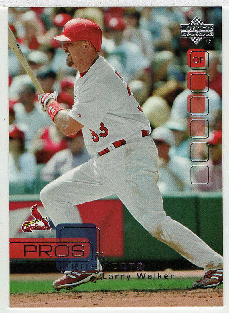Larry Walker - St. Louis Cardinals (MLB Baseball Card) 2005 Upper Deck Pros and Prospects # 96 Mint