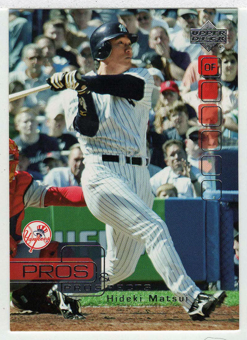 Hideki Matsui - New York Yankees (MLB Baseball Card) 2005 Upper Deck Pros and Prospects # 100 Mint