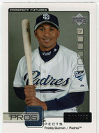 Freddy Guzman 944/999 - San Diego Padres - Prospect Futures (MLB Baseball Card) 2005 Upper Deck Pros and Prospects # 143 Mint