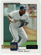 Bill Hall 308/999 - Milwaukee Brewers - Prospect Futures (MLB Baseball Card) 2005 Upper Deck Pros and Prospects # 149 Mint