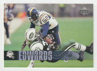 Donnie Edwards - San Diego Chargers (NFL Football Card) 2006 Upper Deck # 164 Mint