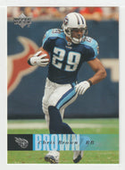 Chris Brown - Tennessee Titans (NFL Football Card) 2006 Upper Deck # 190 Mint