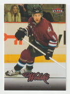 Wojtek Wolski - Colorado Avalanche (NHL Hockey Card) 2007-08 Fleer Ultra # 146 Mint