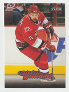 Justin Williams - Carolina Hurricanes (NHL Hockey Card) 2007-08 Fleer Ultra # 163 Mint
