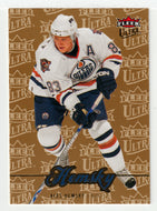 Ales Hemsky - Edmonton Oilers - Gold Medallion (NHL Hockey Card) 2007-08 Fleer Ultra # 117 Mint