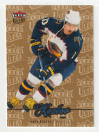Slava Kozlov - Atlanta Thrashers - Gold Medallion (NHL Hockey Card) 2007-08 Fleer Ultra # 191 Mint