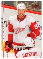 Johan Franzen - Detroit Red Wings (NHL Hockey Card) 2007-08 Upper Deck # 257 Mint