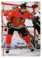 Brent Sopel - Chicago Blackhawks (NHL Hockey Card) 2007-08 Upper Deck # 282 Mint