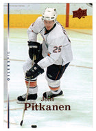 Joni Pitkanen - Edmonton Oilers (NHL Hockey Card) 2007-08 Upper Deck # 312 Mint