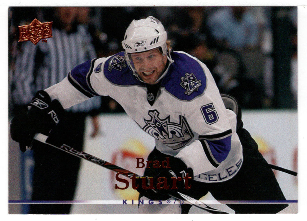 Brad Stuart - Los Angeles Kings (NHL Hockey Card) 2007-08 Upper Deck # 342 Mint