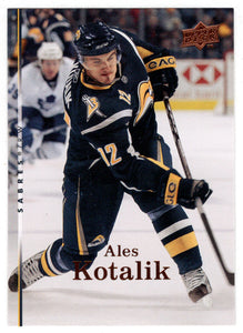 Ales Kotalik - Buffalo Sabres (NHL Hockey Card) 2007-08 Upper Deck # 387 Mint