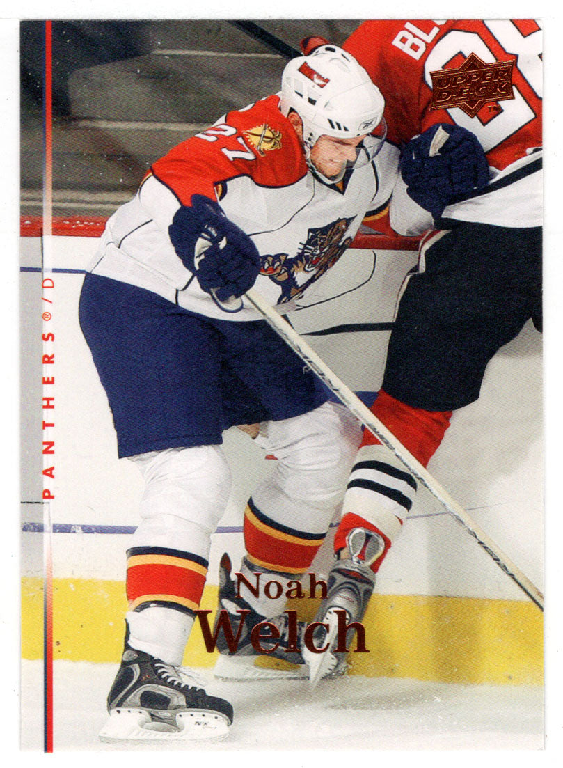 Noah Welch - Florida Panthers (NHL Hockey Card) 2007-08 Upper Deck # 439 Mint