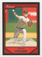 Jonathan Papelbon - Boston Red Sox (MLB Baseball Card) 2007 Bowman # 6 Mint