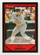 Miguel Cabrera - Florida Marlins (MLB Baseball Card) 2007 Bowman # 45 Mint