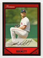 Josh Beckett - Boston Red Sox (MLB Baseball Card) 2007 Bowman # 46 Mint