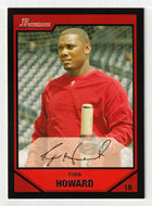 Ryan Howard - Philadelphia Phillies (MLB Baseball Card) 2007 Bowman # 50 Mint