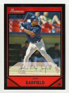 Josh Barfield - Cleveland Indians (MLB Baseball Card) 2007 Bowman # 67 Mint