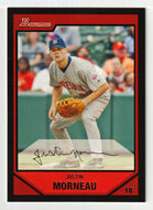 Justin Morneau - Minnesota Twins (MLB Baseball Card) 2007 Bowman # 77 Mint