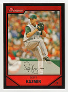 Scott Kazmir - Tampa Bay Devil Rays (MLB Baseball Card) 2007 Bowman # 78 Mint