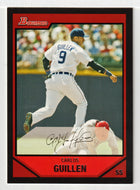 Carlos Guillen - Detroit Tigers (MLB Baseball Card) 2007 Bowman # 92 Mint