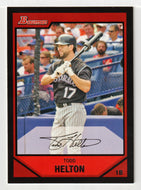 Todd Helton - Colorado Rockies (MLB Baseball Card) 2007 Bowman # 95 Mint