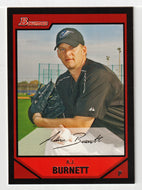 A.J. Burnett - Toronto Blue Jays (MLB Baseball Card) 2007 Bowman # 104 Mint