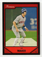 Joe Mauer - Minnesota Twins (MLB Baseball Card) 2007 Bowman # 150 Mint