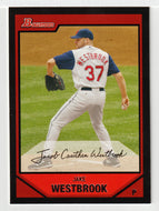 Jake Westbrook - Cleveland Indians (MLB Baseball Card) 2007 Bowman # 155 Mint