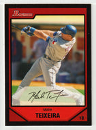 Mark Teixeira - Texas Rangers (MLB Baseball Card) 2007 Bowman # 173 Mint