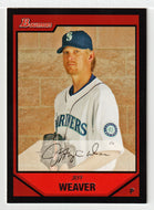 Jeff Weaver - St. Louis Cardinals (MLB Baseball Card) 2007 Bowman # 183 Mint