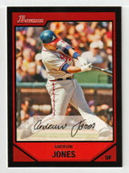 Andruw Jones - Atlanta Braves (MLB Baseball Card) 2007 Bowman # 190 Mint