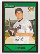 Philip Humber RC - New York Mets (MLB Baseball Card) 2007 Bowman # 215 Mint
