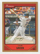 Shawn Green - New York Mets - Gold (MLB Baseball Card) 2007 Bowman # 51 Mint