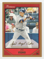 Jose Vidro - Seattle Mariners - Gold (MLB Baseball Card) 2007 Bowman # 57 Mint