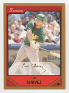 Eric Chavez - Oakland Athletics - Gold (MLB Baseball Card) 2007 Bowman # 105 Mint