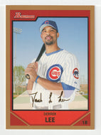 Derrek Lee - Chicago Cubs - Gold (MLB Baseball Card) 2007 Bowman # 197 Mint