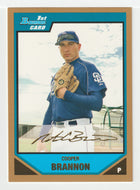 Cooper Brannon - San Diego Padres - Prospects Gold (MLB Baseball Card) 2007 Bowman # BP1 Mint