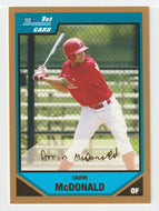 Darin McDonald - Philadelphia Phillies - Prospects Gold (MLB Baseball Card) 2007 Bowman # BP9 Mint