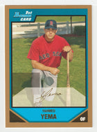 Yahmed Yema - Boston Red Sox - Prospects Gold (MLB Baseball Card) 2007 Bowman # BP16 Mint