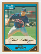Daniel Matienzo - Minnesota Twins - Prospects Gold (MLB Baseball Card) 2007 Bowman # BP27 Mint
