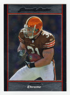 Jamal Lewis - Cleveland Browns (NFL Football Card) 2007 Bowman Chrome # 124 Mint