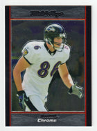 Todd Heap - Baltimore Ravens (NFL Football Card) 2007 Bowman Chrome # 165 Mint