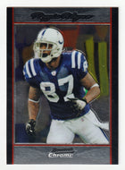 Reggie Wayne - Indianapolis Colts (NFL Football Card) 2007 Bowman Chrome # 201 Mint
