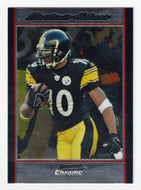 Santonio Holmes - Pittsburgh Steelers (NFL Football Card) 2007 Bowman Chrome # 209 Mint